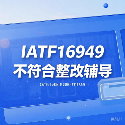IATF16949:2016第三方审核不符合整改辅导